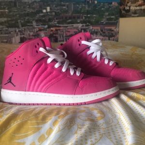 Hot Pink Girls/ Women’s Jordan’s